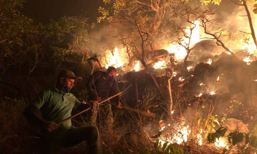 Controlado incêndio que atingiu sítio arqueológico no Pará